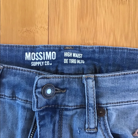 Mossimo High Waisted Jean Sorts Size 6 W28 - Picture 3 of 7